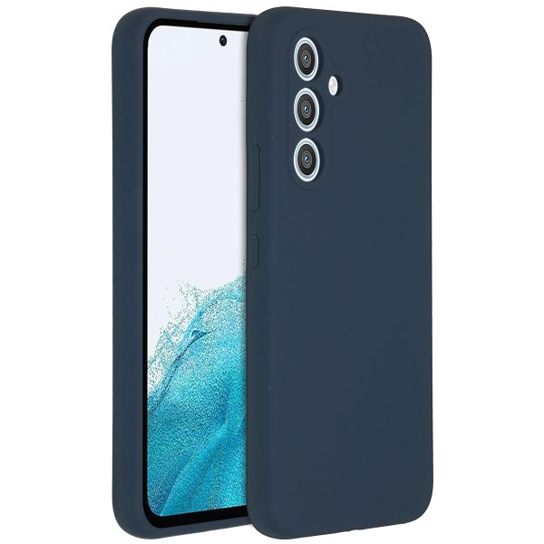 Accezz Liquid Silikoncase für das Samsung Galaxy A54 (5G) - Dunkelblau