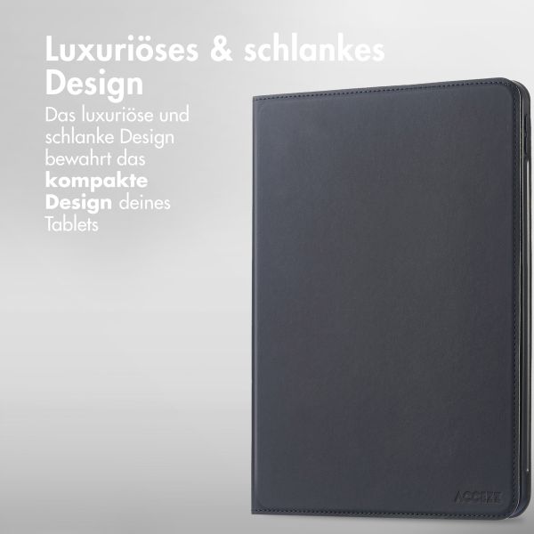 Accezz Classic Tablet Case für das iPad 6 (2018) 9.7 Zoll / iPad 5 (2017) 9.7 Zoll / Air 2 (2014) - Schwarz