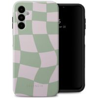 Selencia Vivid Tough Back Cover für das Samsung Galaxy A14 (5G/4G) - Groovy Sage Green