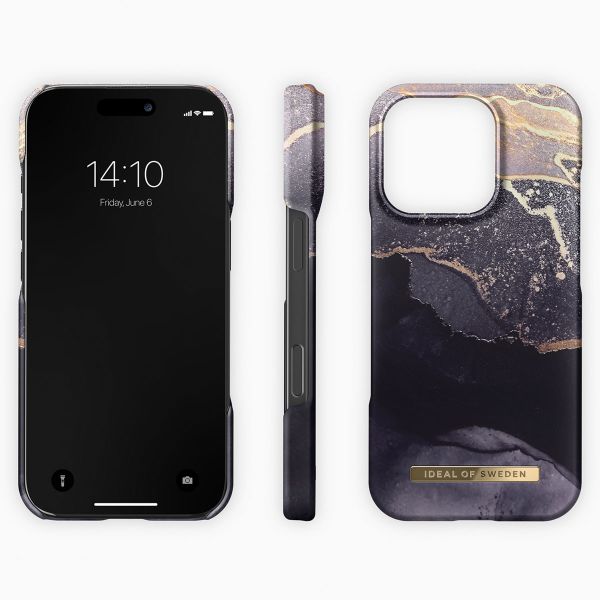 iDeal of Sweden Fashion Back Case Apple iPhone 16 Pro Max - Golden Twilight Marble