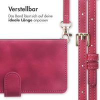 imoshion Klapphülle mit Kordel Samsung Galaxy S21 FE - Rot