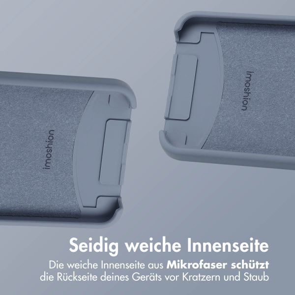 imoshion Color Backcover mit abnehmbarem Handykette und MagSafe Samsung Galaxy S24 / S25 - Ash Blue