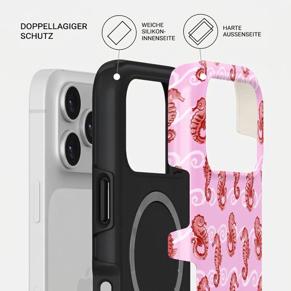 Burga Tough Back Cover MagSafe Apple iPhone 17 Pro - Coral Reef