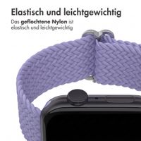 imoshion Gewebtes Nylonarmband für Apple Watch | 38/40/41/42 mm - Lila