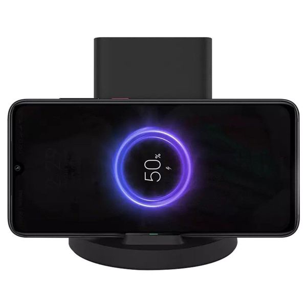 Xiaomi Mi Stand - Originale kabellose Ladegerät - Kabelloser Ladeständer - 20 Watt - Schwarz