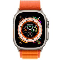 Apple Alpine Loop Band für die Apple Watch Series 1-10 / SE / Ultra (2) - 42/44/45/46/49 mm - Größe M - Orange