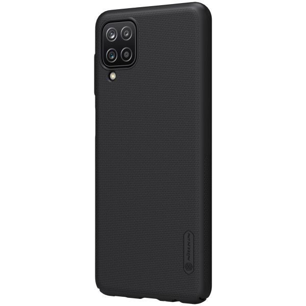 Nillkin Super Frosted Shield Case für das Samsung Galaxy A12 - Schwarz