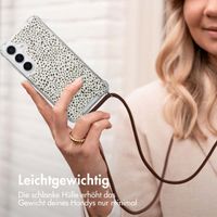 imoshion Design Hülle mit Band Samsung Galaxy S25 - Desert Dots