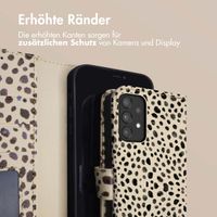 imoshion Design Klapphülle Samsung Galaxy A33 - Black And White Dots