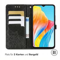 imoshion Mandala Klapphülle Oppo A18 / Oppo A38 - Schwarz