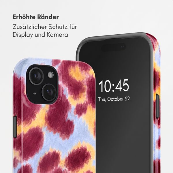 Selencia Vivid Back Cover Apple iPhone 15 - Rebel Crush