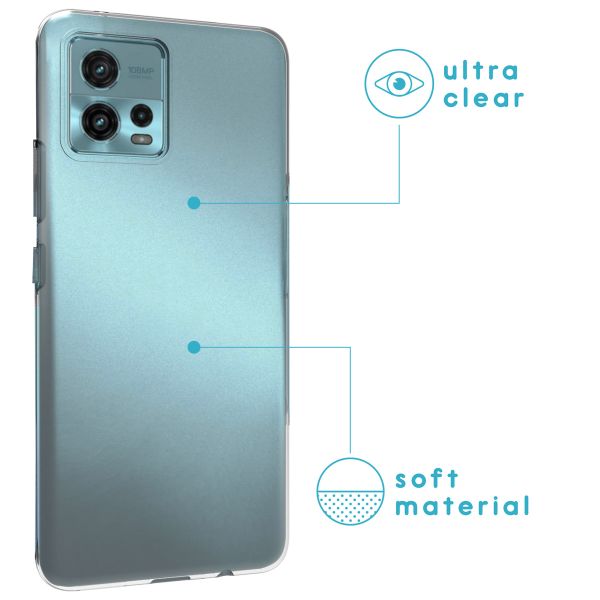 imoshion Gel Case Motorola Moto G72 - Transparent
