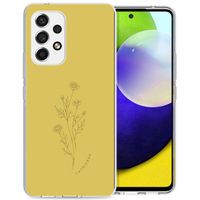 imoshion Design Hülle für das Samsung Galaxy A53 - Floral Lime