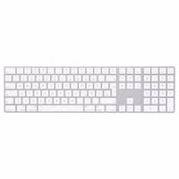 Apple Magic Keyboard mit Touch ID und Numerisches Tastenfeld - QWERTZ - Weiß
