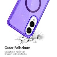 imoshion Sparkle Back Cover mit MagSafe Samsung Galaxy S25 Edge - Violett