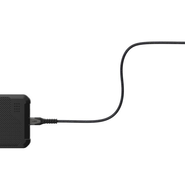 UAG Kevlar® Kern USB-C zu USB-C Ladekabel - 1,5 Meter - Schwarz / Grau