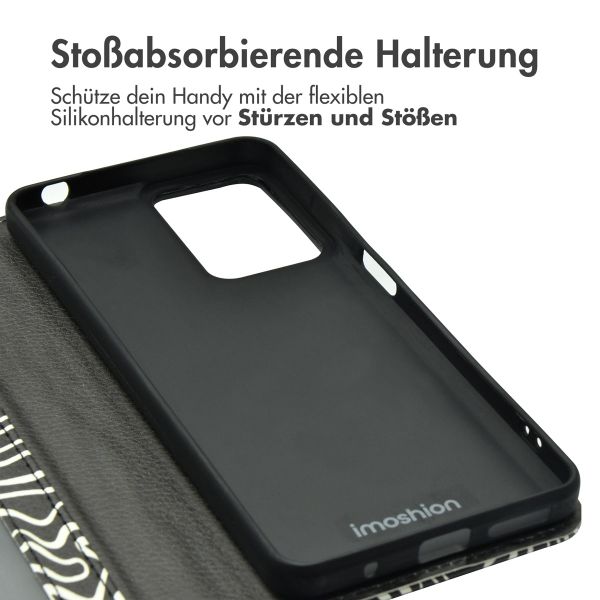 imoshion Design Klapphülle Motorola Moto G24 Power - Black And White