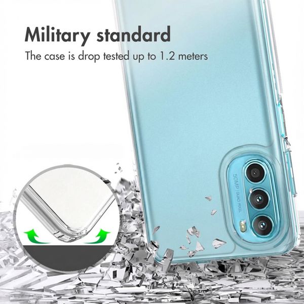 Accezz Xtreme Impact Case Motorola Moto G52 / G82 - Transparent