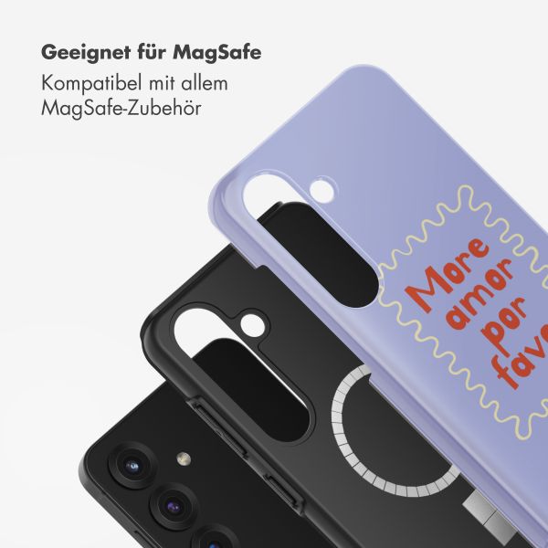 Selencia Vivid Rückabdeckung mit MagSafe Samsung Galaxy S25 - More Amor