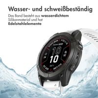 imoshion QuickFit® Silikonarmband -   Garmin 26 mm Anschluss - Weiß