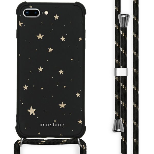 imoshion Design Hülle mit Band für das iPhone 8 Plus / 7 Plus - Stars Gold