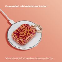 Selencia Vivid Case Apple AirPods Pro - Tropical Vibes Apricot