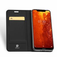 Dux Ducis Slim TPU Klapphülle Schwarz für das Nokia 8.1