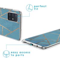 imoshion Design Hülle Samsung Galaxy A51 - Blue Graphic