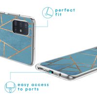 imoshion Design Hülle für das Samsung Galaxy A51 - Blue Graphic