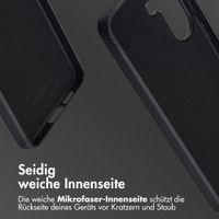 Accezz MagSafe Leather Backcover Samsung Galaxy S26 - Onyx Black