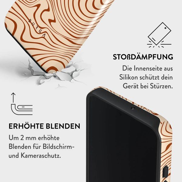 Burga Tough Back Cover für das Samsung Galaxy S22 - Déjà Vu