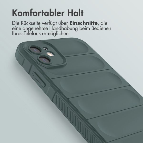 imoshion EasyGrip Backcover Apple iPhone 11 - Dunkelgrün