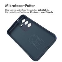 imoshion EasyGrip Back Cover für das Samsung Galaxy S24 Plus - Dunkelblau