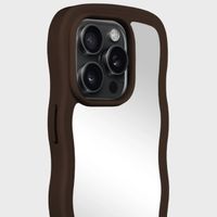 Holdit Wavy Case Apple iPhone 15 Pro - Chocolate Mirror