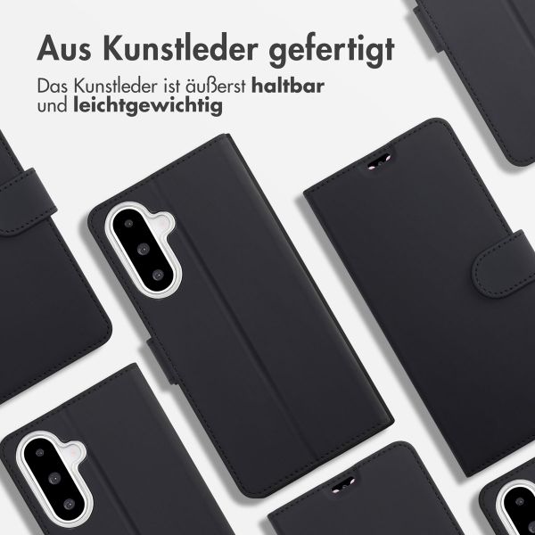 Accezz Wallet TPU Klapphülle Samsung Galaxy A26 - Schwarz