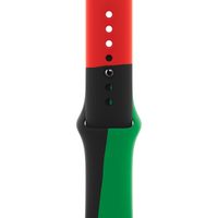 Apple Sport Band für die Apple Watch Series 1 bis 10 / SE / Ultra (2) (44/45/46/49 mm) - Größe M/L - Black Unity