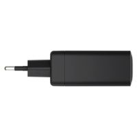 dbramante1928 Re-charge Ladegerät 2x USB-C 65 W und USB-A 18 W - Schwarz