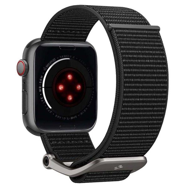 Spigen DuraPro Flex Armband für die Apple Watch Series 1 bis 10 / SE / Ultra (2) (44/45/46/49 mm) - Schwarz