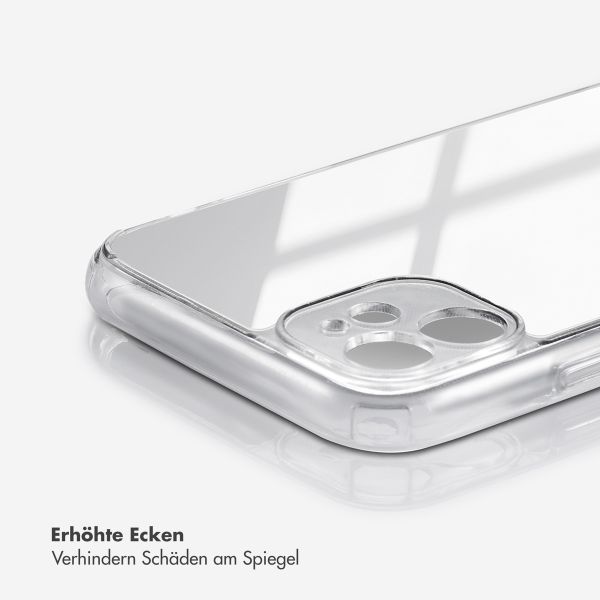 Selencia Mirror Back Cover für das iPhone 11 - Hülle mit Spiegel - Silber