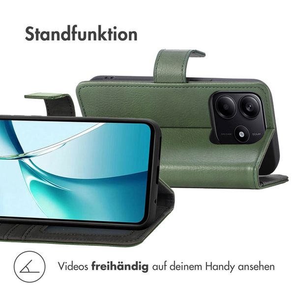 imoshion Luxuriöse Klapphülle Xiaomi Redmi Note 14 (5G) - Grün