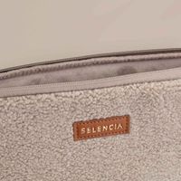 Selencia Teddy Laptop Hülle 15-16 Zoll - Laptop Sleeve - Sand