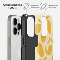 Burga Tough Back Cover für das iPhone 14 Pro Max - Lemon Tart