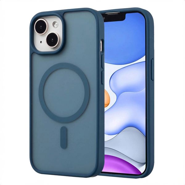 imoshion Color Guard Back Cover mit MagSafe Apple iPhone 15 - Dunkelblau