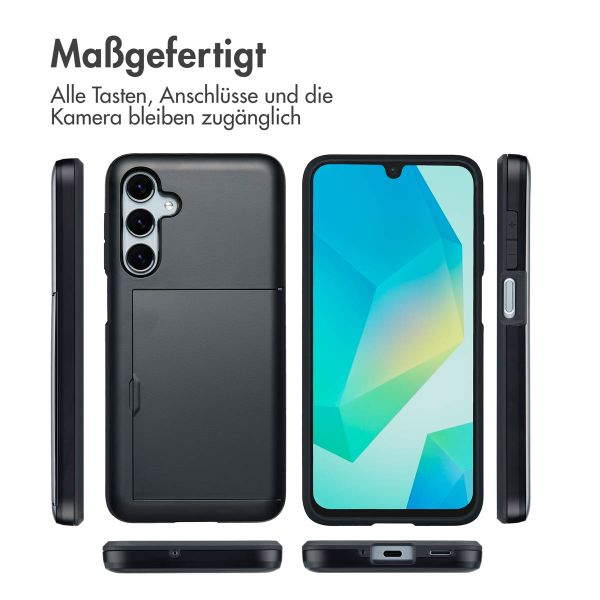 imoshion Backcover mit Kartenfach Samsung Galaxy A16 - Schwarz