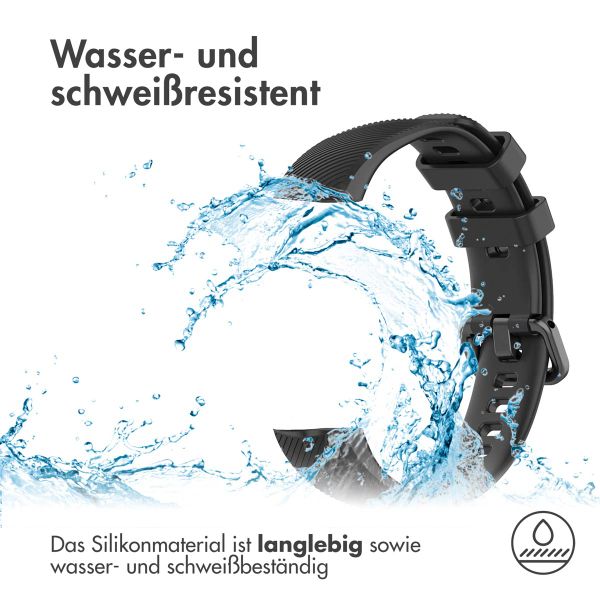 imoshion Silikonband für das Honor Band 4 - Schwarz