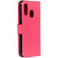 Kleeblumen Klapphülle Fuchsia Klapphülle Samsung Galaxy A20e