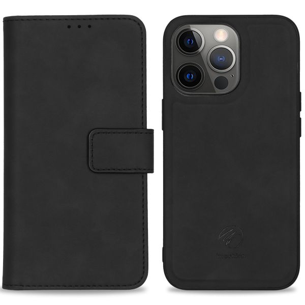 imoshion Abnehmbare luxuriöse Klapphülle 2-in-1 iPhone 13 Pro - Schwarz