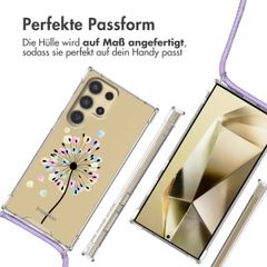 imoshion Design Hülle mit Band Samsung Galaxy S24 Ultra - Sandstone Dandelion