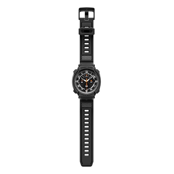 Spigen Rugged Armor™ Pro Hülle für Samsung Galaxy Watch Ultra 2 (47 mm) - Matte Black
