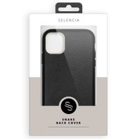 Selencia Gaia Backcover in Schlangenoptik iPhone 12 (Pro)